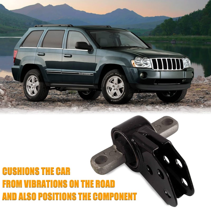 RANSOTO Front Differential Mount with Bushing Bracket Compatible with 2005 2006 2007 2008 2009 2010 Jeep Grand Cherokee Commander Replaces 52114354AA 52089516AB - Image 3
